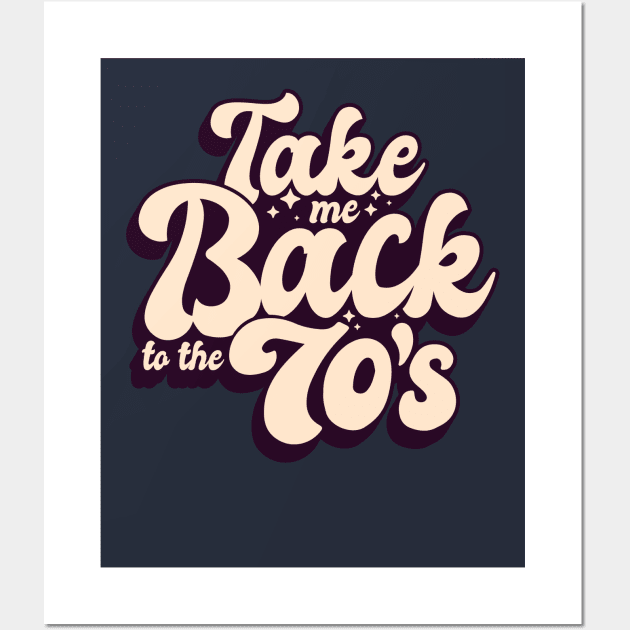 70S RETRO  vintage QUOTE LETTERING text base Wall Art by Midoart